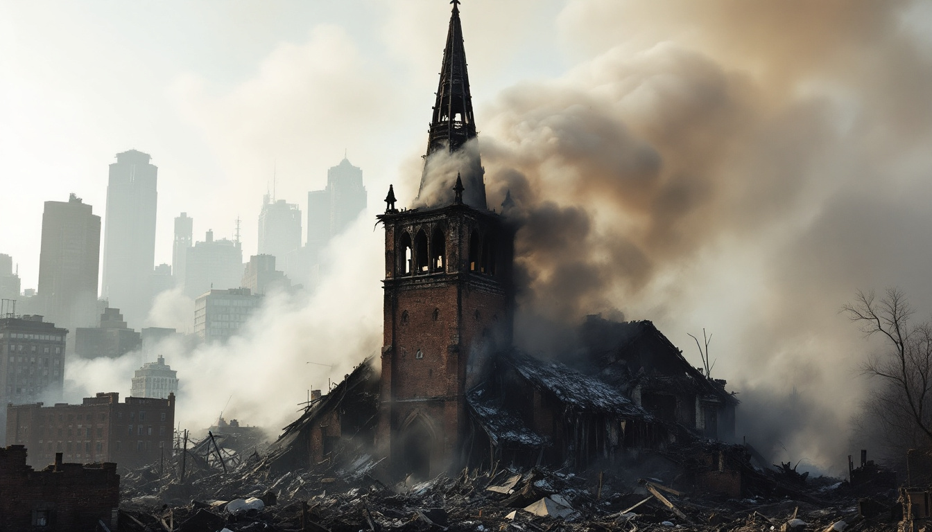 Four Churches Burned in New York in a Matter of Weeks — And Nobody's Asking Questions