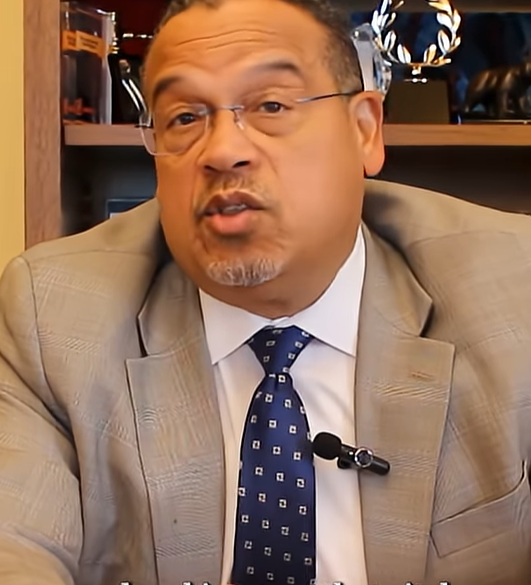 Minnesota AG Keith Ellison Pre-Games Street Protests for an Election That Hasn't Happened Yet