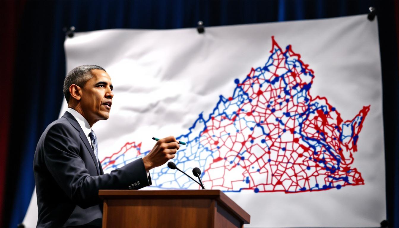 Obama Crawled Out of Retirement to Rig Virginia's Congressional Maps — Because ‘Democracy' Means Democrats Get More Seats