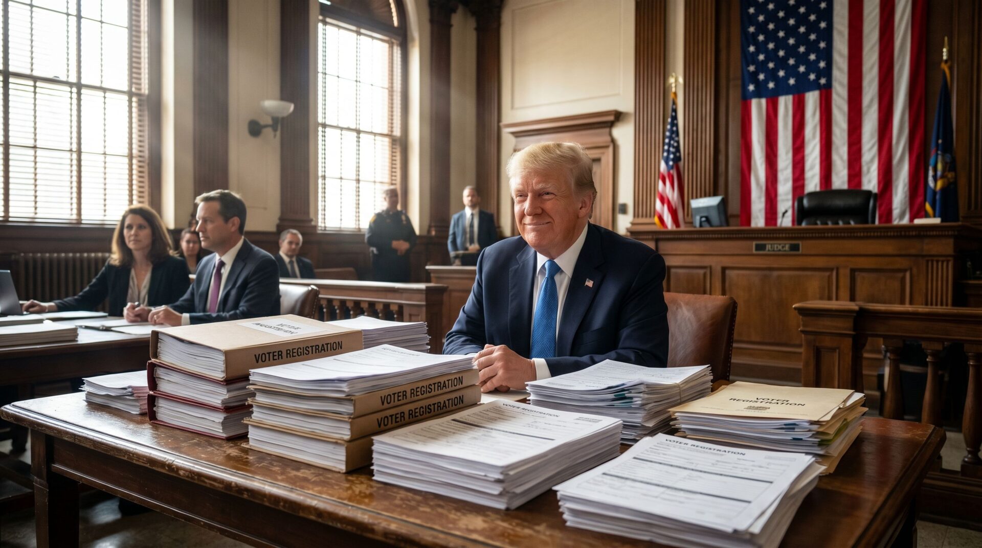 They're Literally Suing to Stop Anyone From Looking at Who's Registered to Vote — Gee, Wonder Why