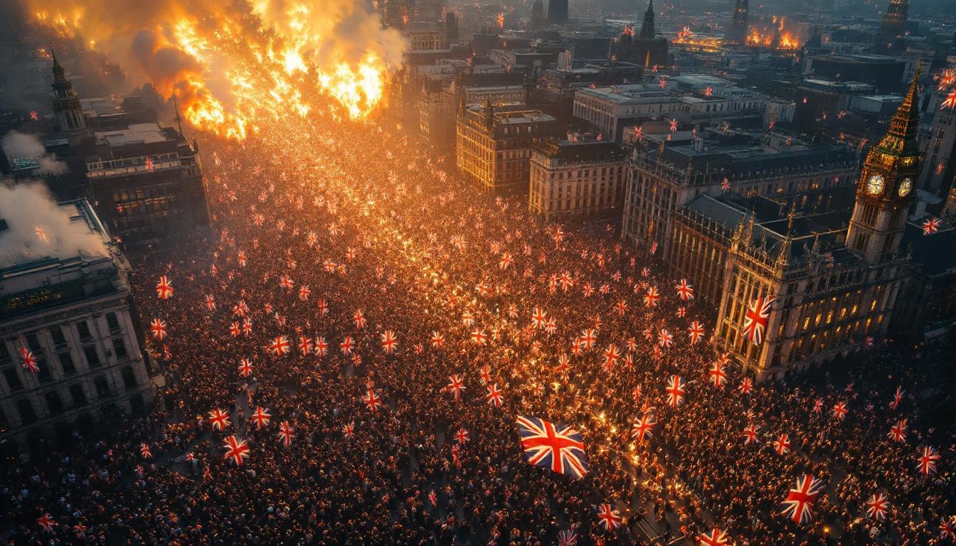 Three Million Brits Just Told Their Government to Pound Sand — And the Footage Is Glorious