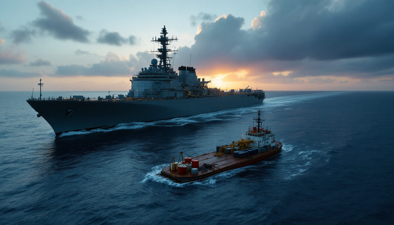 U.S. Military Finds Narco-Terrorist Floating Gas Station in the Pacific, Sends It to the Bottom